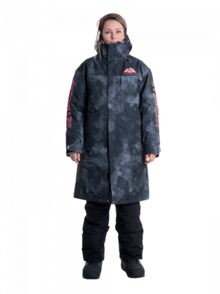 Пальто Jethwear Pit Coat с утеплителем (Dark TieDye) в Азимут 66